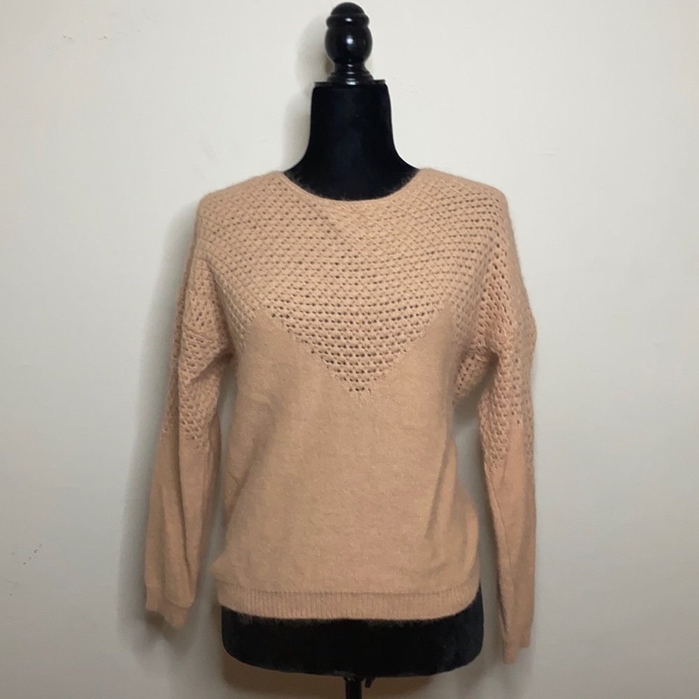Light pink sweater in size small